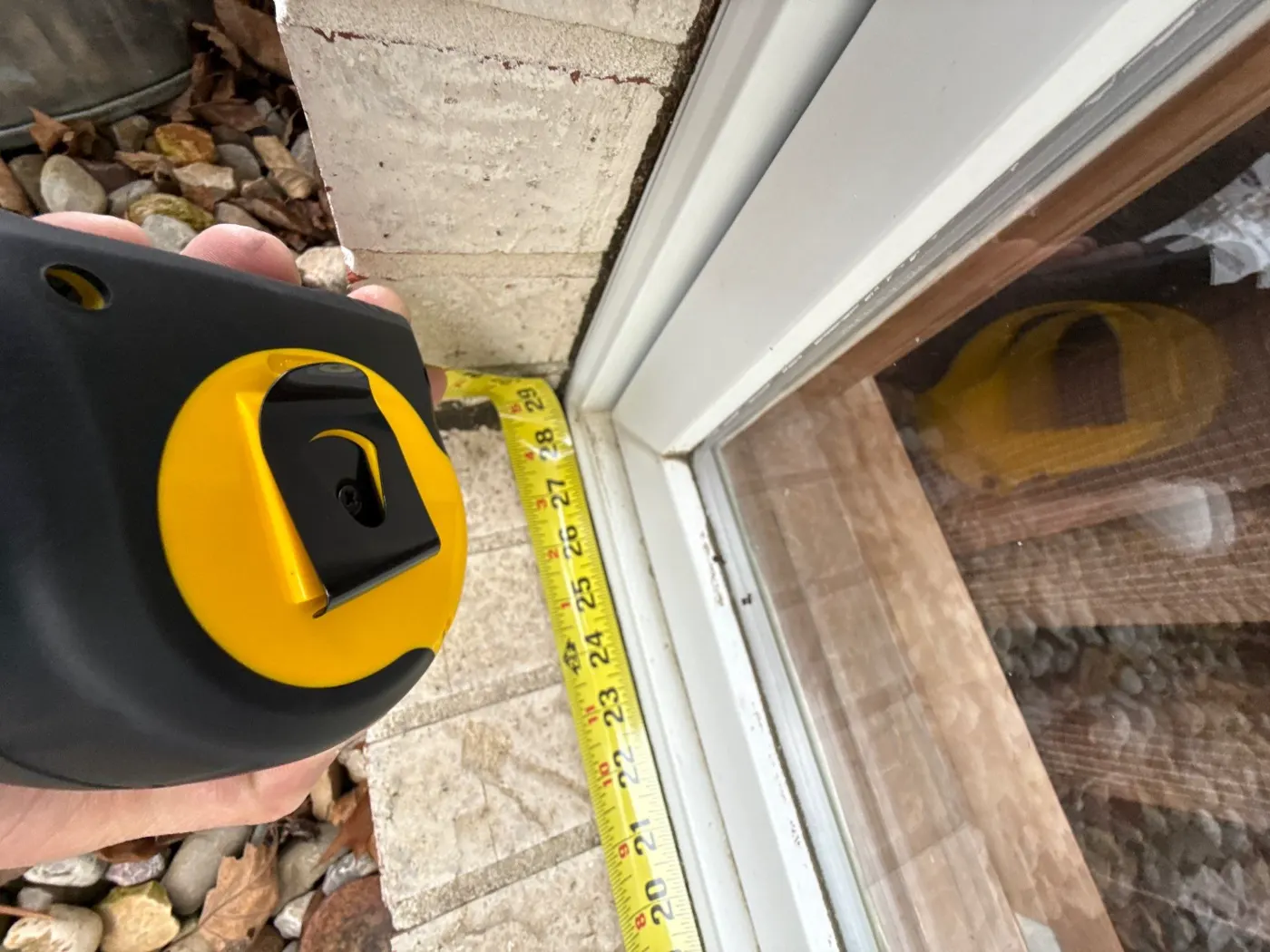 Window replacement documented in Andover